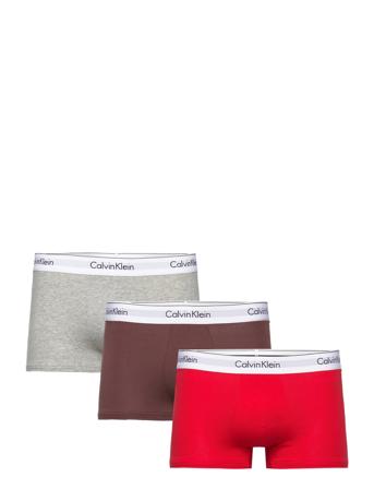 Trunk 3Pk Boksershorts Rød Calvin Klein*Betinget Tilbud