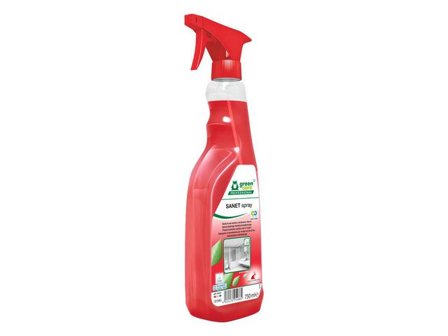Sanitetsrent SANET sanicid spray 750ml - Lyreco - Städ och hygien - Rengöringsmedel - Sanitetsrent