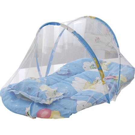 Baby Seng Moskitonet Bærbar Seng Net Foldbar Baby Seng Net Til Sommerrejse Netting Børne Sengetøj