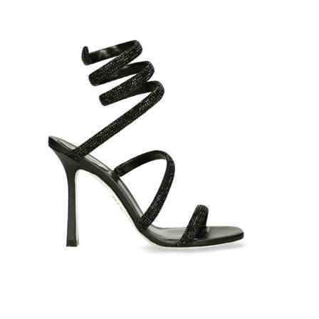 René Caovilla, Sandals Zwart, Dames, Maat:36 EU