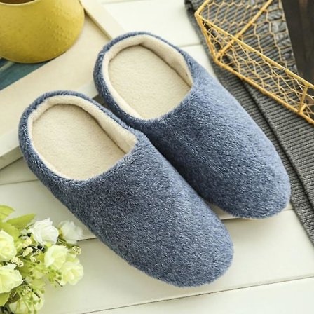 Plush Fleece Indoor Slippers Winter Shoes For Women