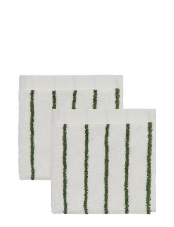 Raita Wash Cloth - Pack Of 2 Home Bath Time Towels & Cloths Towels Multi/mønstret OYOY Living Design