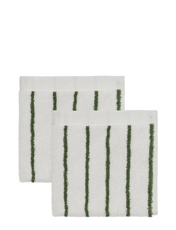 OYOY Living Design Raita Wash Cloth - Pack Of 2 - Multi/patterned - 30X30CM