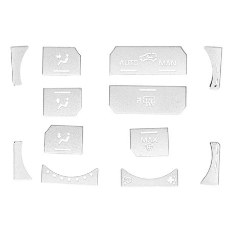 12st Dash Button-dekalersättning för Land Rover Range Rover Evoque 2012-2018