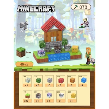 T078-Djurträdgård--Min Magnetiska Värld Magnetiskt Byggkloss Lekset