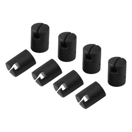 8x Trampolin inhägnad stolpe lock skyddande lock ändskydd skydd vattentät studsmatta skal stång lock för barn hem