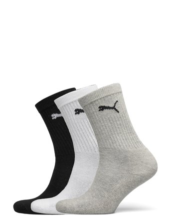 Puma Kids Crew Sock 3P Grey PUMA