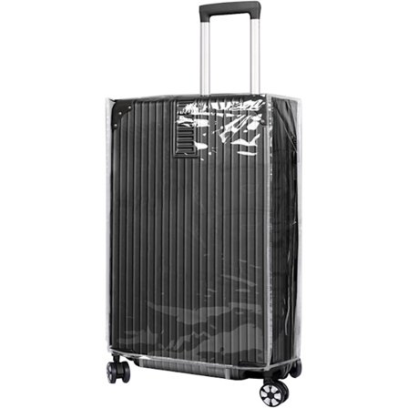 Transparent Kuffert Cover, Rejsetaske Beskyttelses Cover, PVC