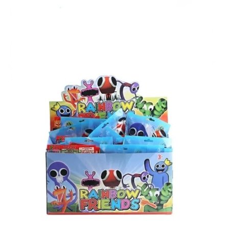 Anime Figur Kawaii Doll Tecknad film Modell Väska Rainbow Vänner Kort Spel