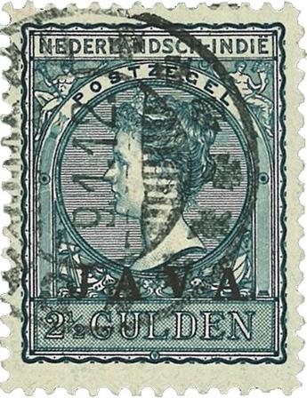 Hollandsk Ostindien - NVPH 80 - Stemplet