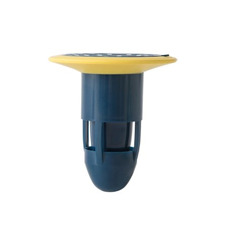 Gulvsluk Avløpsfilter Avløpsplugg Koblinger Anti-lukt for Baderom Dusj Gulvsluk Uten Filter Egnet for Lekkasje Bade-Kjøkkenrør (Blå)