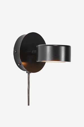 Nordlux - Vegglampe Clyde - Svart - Vegglamper - Fra Homeroom
