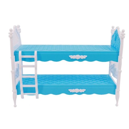 Dockhus Våningssängar Miniatyrbyrå BLÅ SÄNG BLÅ SÄNG