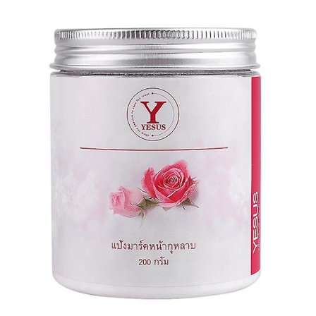 Yesus Rose Petal Mask Pulver 200g