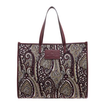 Etro, Shoulder Bag 1N0098666 Bruin, Dames, Maat:ONE Size