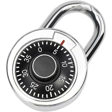 Lås og bolt 50mm rammelås mekanisk kombinasjon liten hengelås