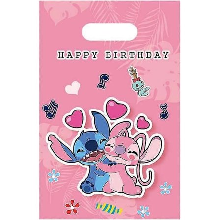 30 stk. Lilo og Stitch Fødselsdagsfest Gaveposer Slikposer Godteposer Lilo og Stitch Fødselsdagsfestartikler Dekorationer (30 stk.)