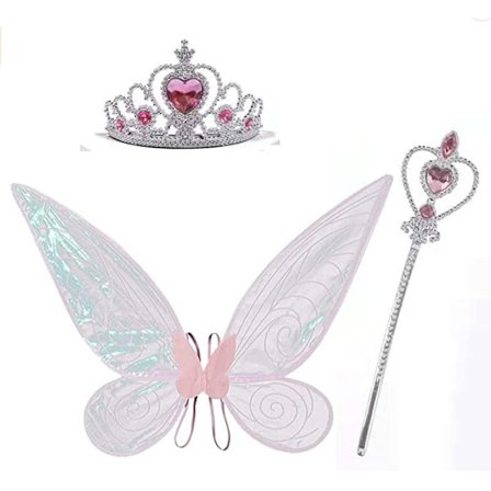 Halloween Fairy Wings Dress-Up ängla elf vingar