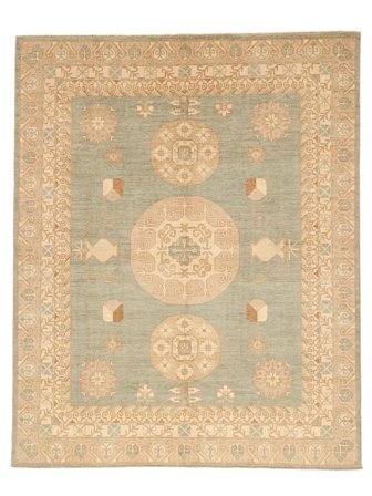 Ziegler Vloerkleed Handgeknoopt 242X300 Oranje/Beige Afghanistan