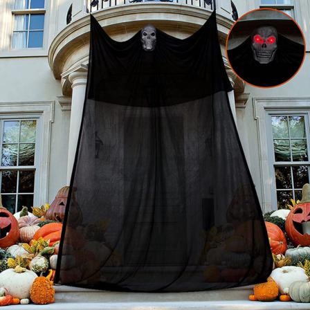 13.94ft Halloween Ghost Hängande Dekorationer Med Led-belysning Ey