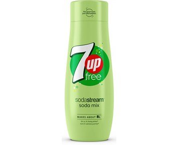 SodaStream-7UP free 440 ml-7UP Free-smak som gir 8 liter ferdig drikke-Beverage & snacks-Smaksessenser