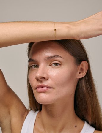 Enamel Copenhagen Balloon Bracelet - Gold - ONE SIZE 15 - 18 cm