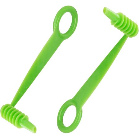 2 stk. Spiral Skrellejern, Grønnsaks- og Fruktspiraljern, Manuell Gulrotspiraljern, Potet Agurk Spiral Skrellejern