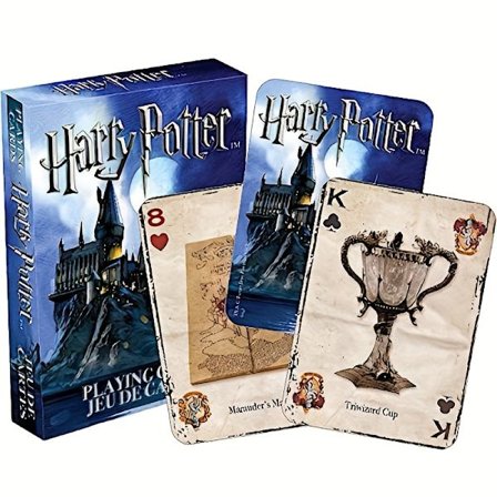 Warmer Harry Potter Magiske Spillkort, Brettspill for Familiesammenkomster og Vennefester, 2-4 Spillere, Harry Potter-Temakort med D[YJD]