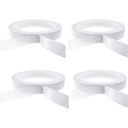 Stark dobbeltsidig tape, syrefri og varmebestandig, lett å fjerne og skrelle, dobbeltsidig tape for kunst, ren tørr overflate kreves