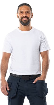 Fristads Herr Acode T-shirt 1911 BSJ, Vit