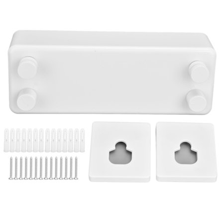 4m Uttrekkbar klessnor i rustfritt stål, veggmontert tørketrommel for bad og stue