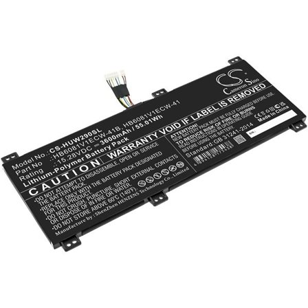 Batteri til bærbar PC for Huawei MateBook D 16, HBL-W29, MagicBook Pro 2020 og andre.