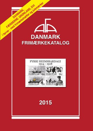 AFA - Danmark 2015 - Frimærkekatalog