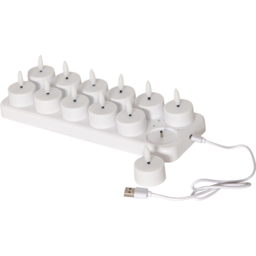 Värmeljus Star Trading Refill Flamme med laddningsplatta