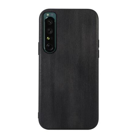 SKALO Sony Xperia 1 IV PU-Läder Hybrid Skal - Svart Svart
