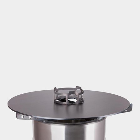 Grillplatte für Feuertonne Feuerhand Pyron Plate (Griddle Plate), Ø57 cm - Camping