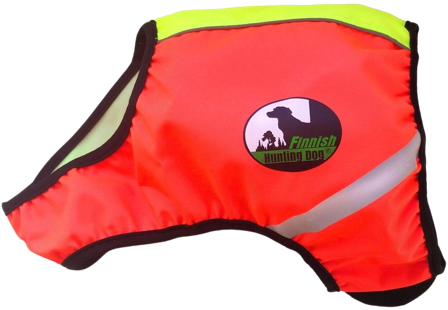 FinNero Signalväst UKKO Röd/Gul L