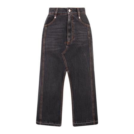 Alexander McQueen Jeans 706170Qmab2 Sort, Dame