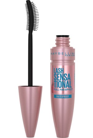 Maybelline New York Lash Sensational Mascara Vandfast Black, Makeup, Øjne, Mascara