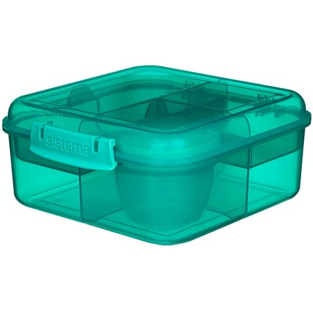 Sistema Madkasse Bento Assorteret farver/ 1,25 l, Tøj & Bolig, Opbevaring & Organisering, Madkasser