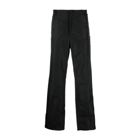 Balenciaga Wide Byxor svart, Dam Byxor, Dam, Storlek: L