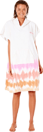 Rip Curl Women's Sun Drenched Hooded Towel Women accessories Pink One Size