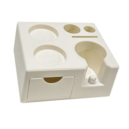 Kaffe Tamperstation Halkfri för Bar Kök Espressomaskin Tillbehör