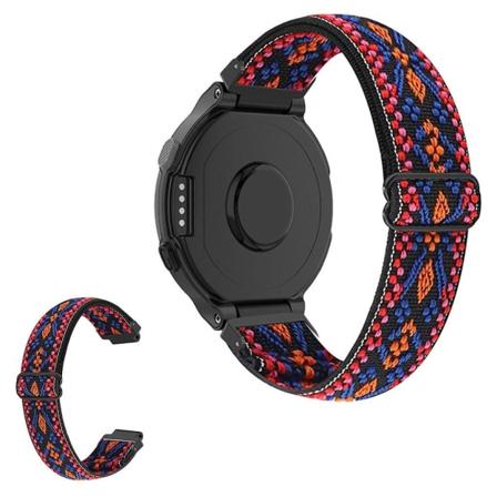 Ainutlaatuinen joustava nylon säädettävä solki Garmin Forerunner kellolle - Oranssi Orange