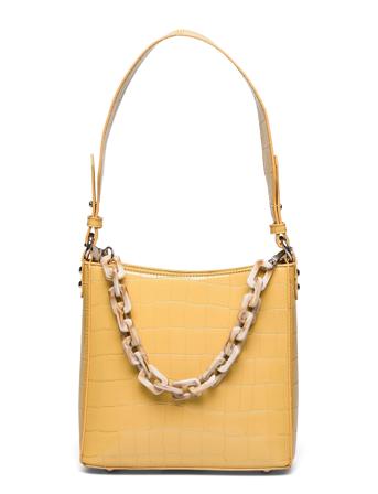 Amble Croco Small Yellow HVISK