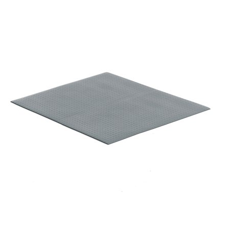 Arbeitsplatzmatte MARVELL, Meterware, B 1220 mm, grau