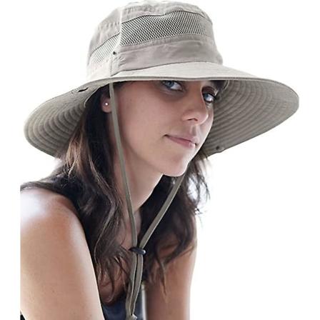 Geartop Head Net Hat - Puutarhahattu - Safarihattu naisille ja miehille