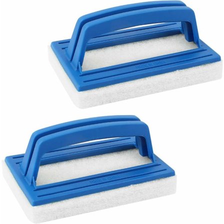 2 stk svamp vannlinjebørste, svømmebasseng rengjøringsbørste plast bassengbørste svømmebasseng vannlinjebørste for rengjøring av svømmebasseng spa 