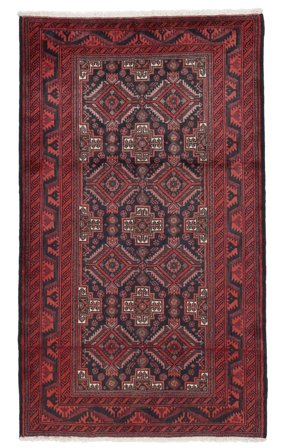 Belutsch Teppich 100X172 Wolle, Persien