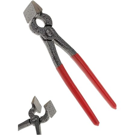 Håndlaget DIY Lærhåndverk Verktøy Lærkant Tang Folding Tang, Lærkant Justering Trykk Flaten Arbeidsbesparende Tang Klemme